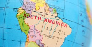 USAFIS - Map of South America