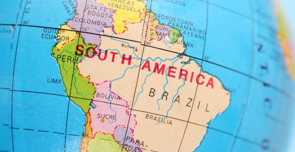 USAFIS - Map of South America